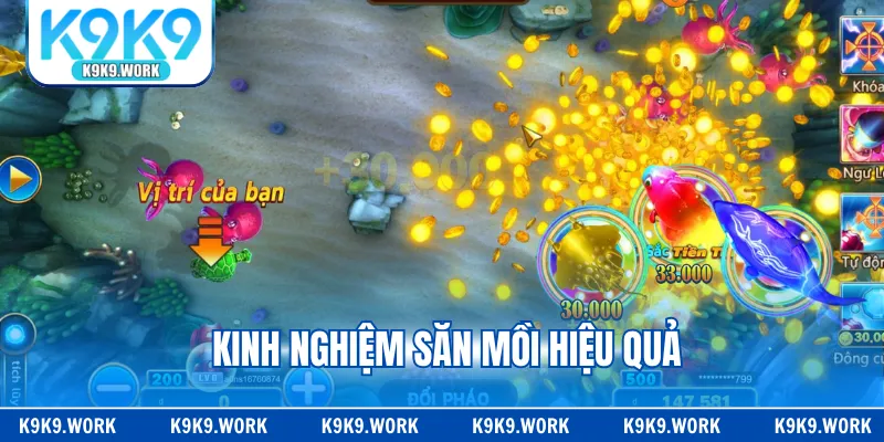 Kinh nghiệm săn mồi hiệu quả